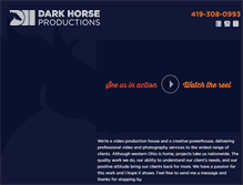 Tablet Screenshot of darkhorsepro.com